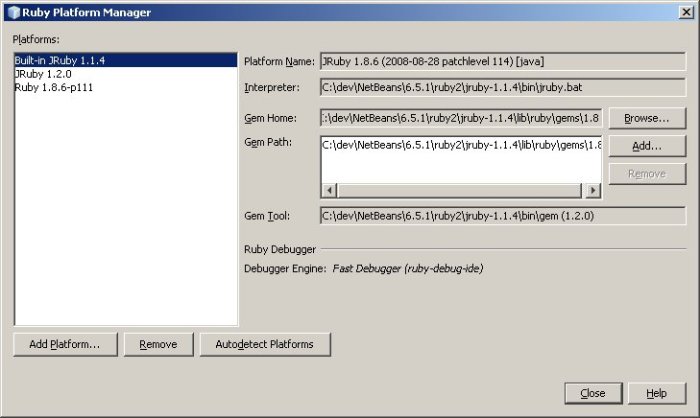 Netbeans_Ruby_Platforms
