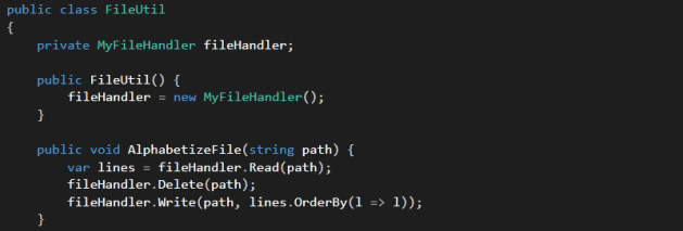 [Image - FileUtil code]